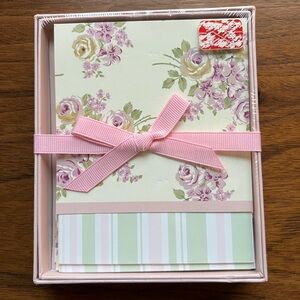 Simply Shabby Chic Pink Notecard Set